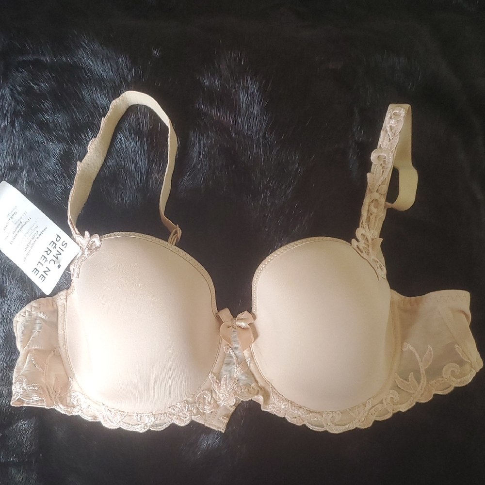 SIMONE PERELE ANDORA 3D MOLDED DEMI BRA;SIZES:34C, 34C, 34E